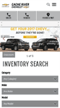Mobile Screenshot of cacheriverchevrolet.com